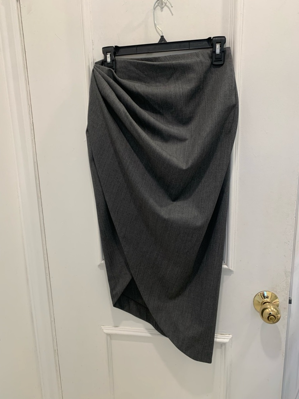 Helmut Lang grey long skirt. Size 4